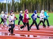 По осени жизни идут скандинавской ходьбой